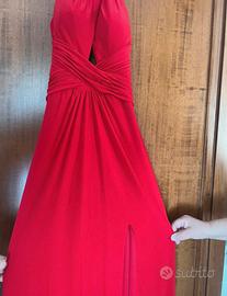Abito elegante donna fashion rosso
