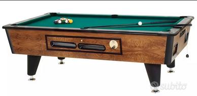 Carambola biliardo 200x100 gettoniera GARLANDO