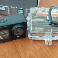 Action Cam Dual Screen 4K 60FPS – 48MP con 64GB 