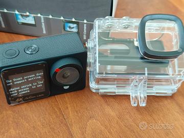 Action Cam Dual Screen 4K 60FPS – 48MP con 64GB 