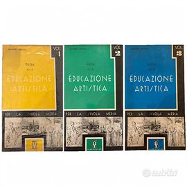 Vintage 60 Marzano Educazione Artistica 3 Vol