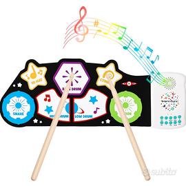 NUOVA Batteria Elettronica Portatile per Bambini