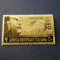 Francobollo Africa Orientale Italiana