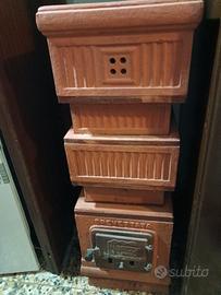 stufa in terracotta DELLA BECCHI di Forlì 