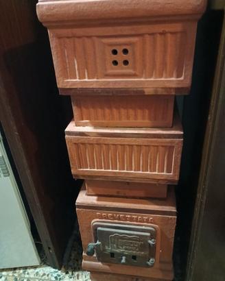 stufa in terracotta DELLA BECCHI di Forlì 