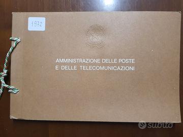 Emissione carte valori postali 1972