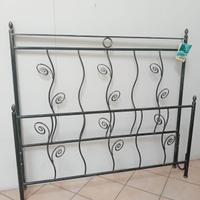 Letto da 140 in ferro battuto. Cosatto