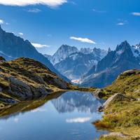 Laghetto Alpi francesi, gruppo Monte Bianco