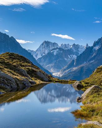 Laghetto Alpi francesi, gruppo Monte Bianco