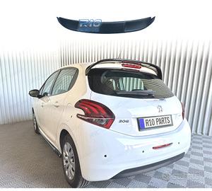 SPOILER ALETONNE PEUGEOT 208 12-15 NERO LUCIDO