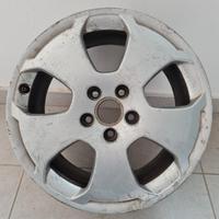 1 cerchio lega audi a3 s3 r17 silver ls5040