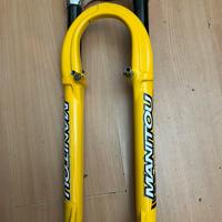 Forcella vintage Manitou Magnum 26 qr disc v-brake