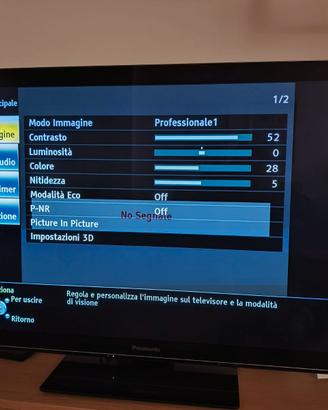 Televisore Plasma 50 pollici TX-P50VT30E