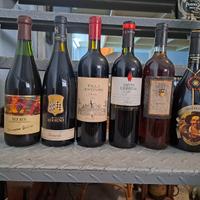 Lotto 6 vini pregiati italiani