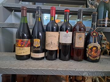Lotto 6 vini pregiati italiani
