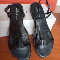 Sandali donna neri Alesya n.39 nuovi