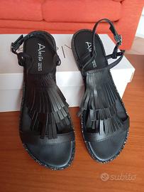 Sandali donna neri Alesya n.39 nuovi
