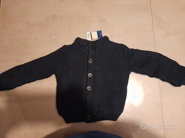 Maglione/Giacca Blu foderata all’interno