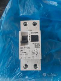 magnetotermici siemens quadripolare  differenziale