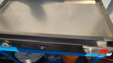 Piastra in acciaio a gas marca Planet