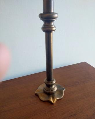 Candelabro ferro battuto nero/oro