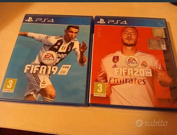 fifa 19 e fifa 20 playstation 4