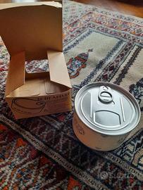 Orologio in scatola di metallo - Country casa