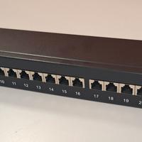 Patch panel 24 porte cat. 6