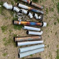 Tubi canna fumaria inox varie