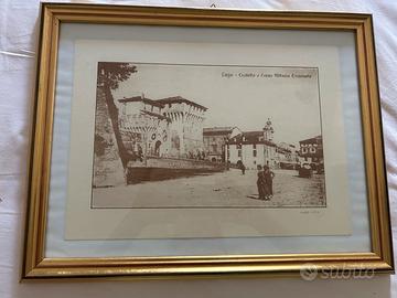 Quadri con stampe di Lugo del 1914.