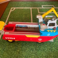 Nave PAW Patrol che si trasforma in veicolo