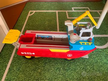 Nave PAW Patrol che si trasforma in veicolo