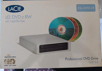 Masterizzatore DVD esterno LaCie d2 DVD±RW