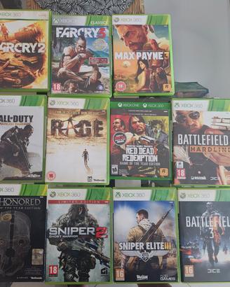 Lotto 11 Giochi XBOX 360 