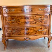 Mobile in radica di noce fine 800