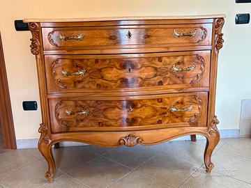 Mobile in radica di noce fine 800