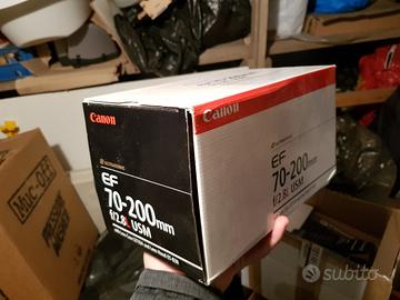 Scatola canon 70-200 mm 2.8