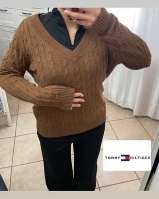 Maglione Tommy Hilfiger taglia L intrecciato