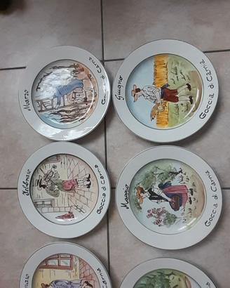 6 piatti GOCCIA DI CARNIA