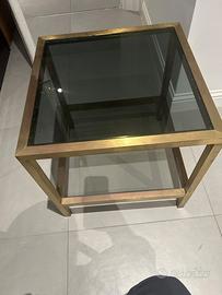 tavolini da salotto in ottone