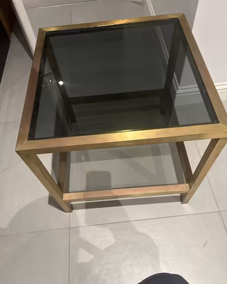 tavolini da salotto in ottone