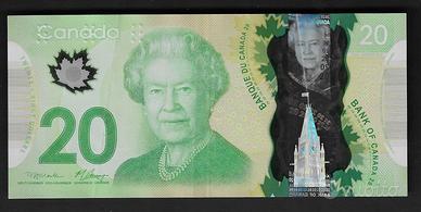 Canada - banconota circolata da 20 Dollari P-108a 