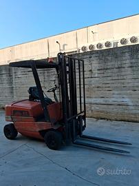 carrello elevatore linde h15 15 quintali diesel