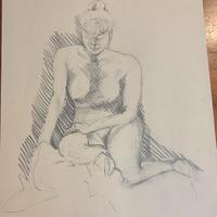 Disegno donna nuda stilizzata