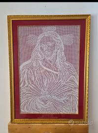 Quadro filet Anni 70