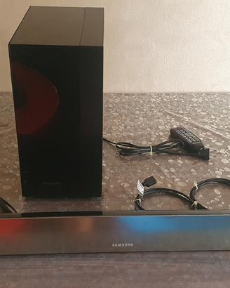 SOUNDBAR E SUBWOOFER SAMSUNG