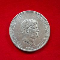 Piastra 120 grana 1851, Ferdinando II, non comune