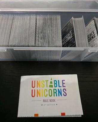 Unstable Unicorns completo con tutte le espansioni