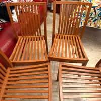 Sedie Calligaris in legno color ciliegio