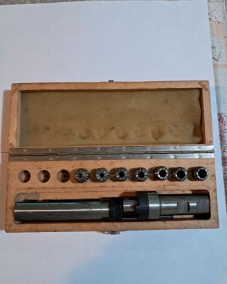 Kit scatola legno silmax milano 7 pinze per fresa
